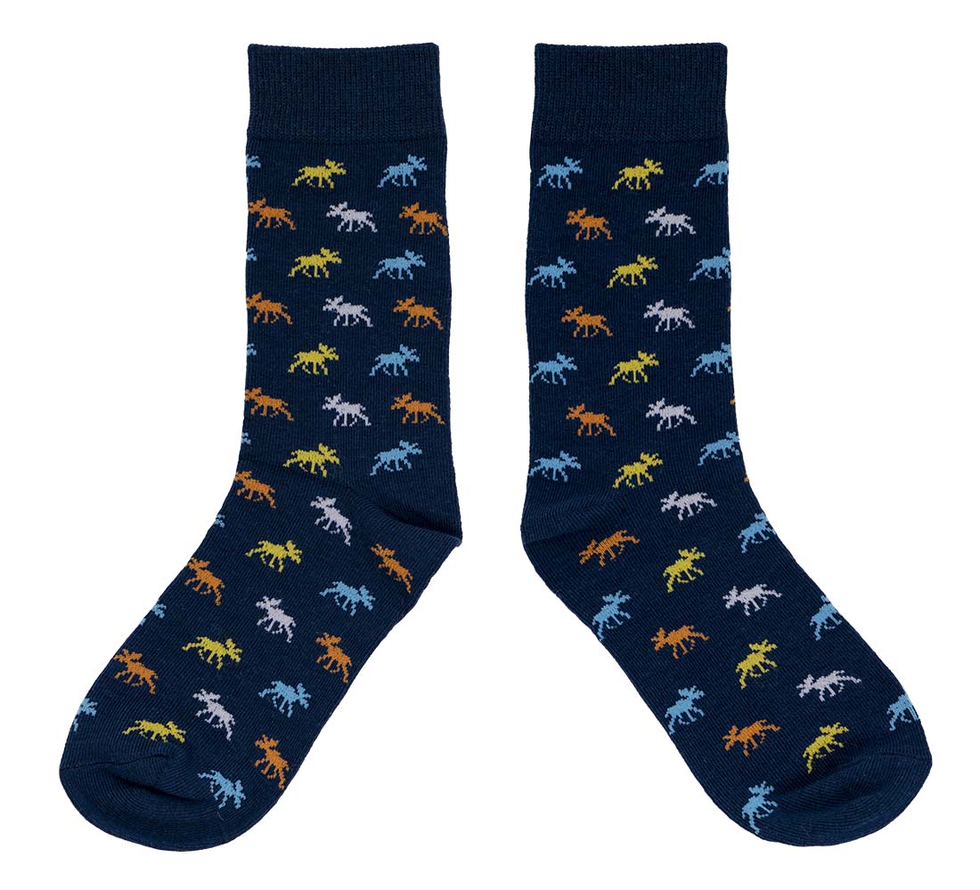 Dakota Damask Blue Sockamoccs